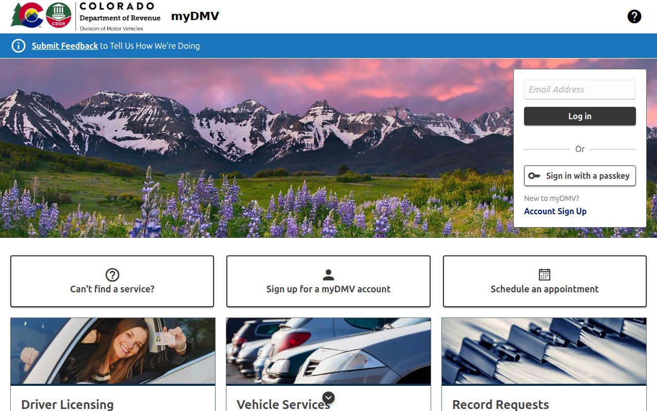 Las Animas County traffic court records Colorado MyDMV